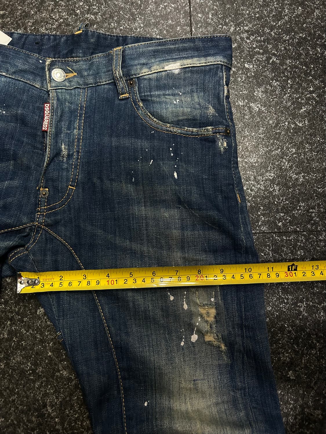 디스퀘어드2 데님 팬츠 청바지 31~32인치 스판 상품이미지9