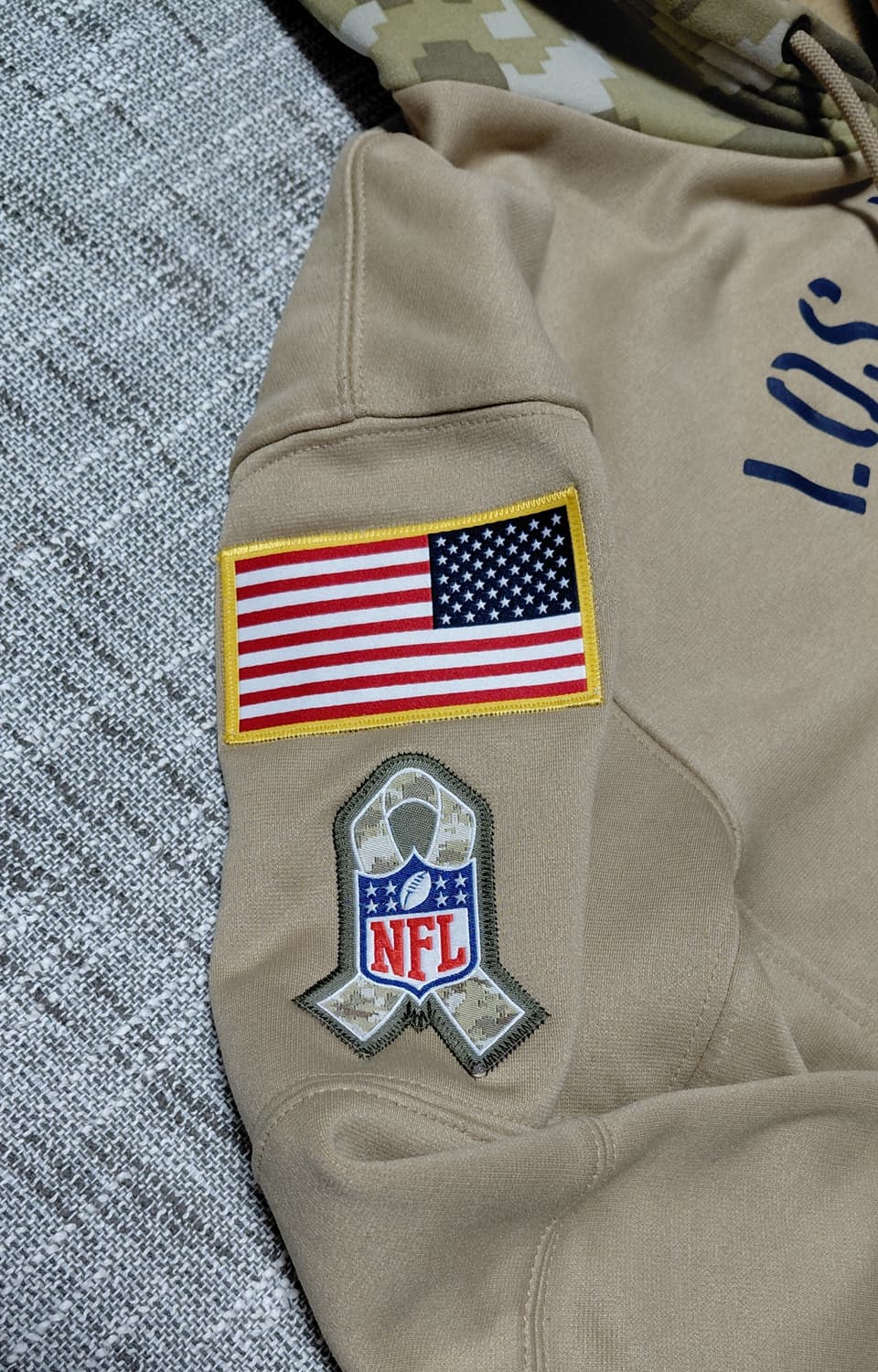 나이키 NFL LA 램스 기모 후드티 M 상품이미지4