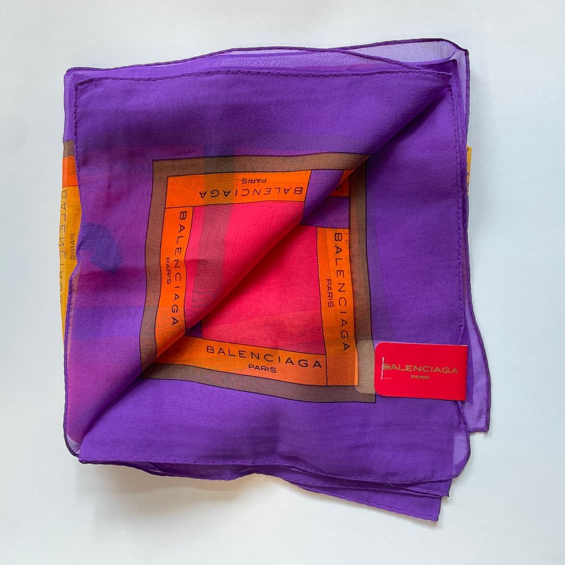 발렌시아가 레트로 스카프 새상품 상품이미지1