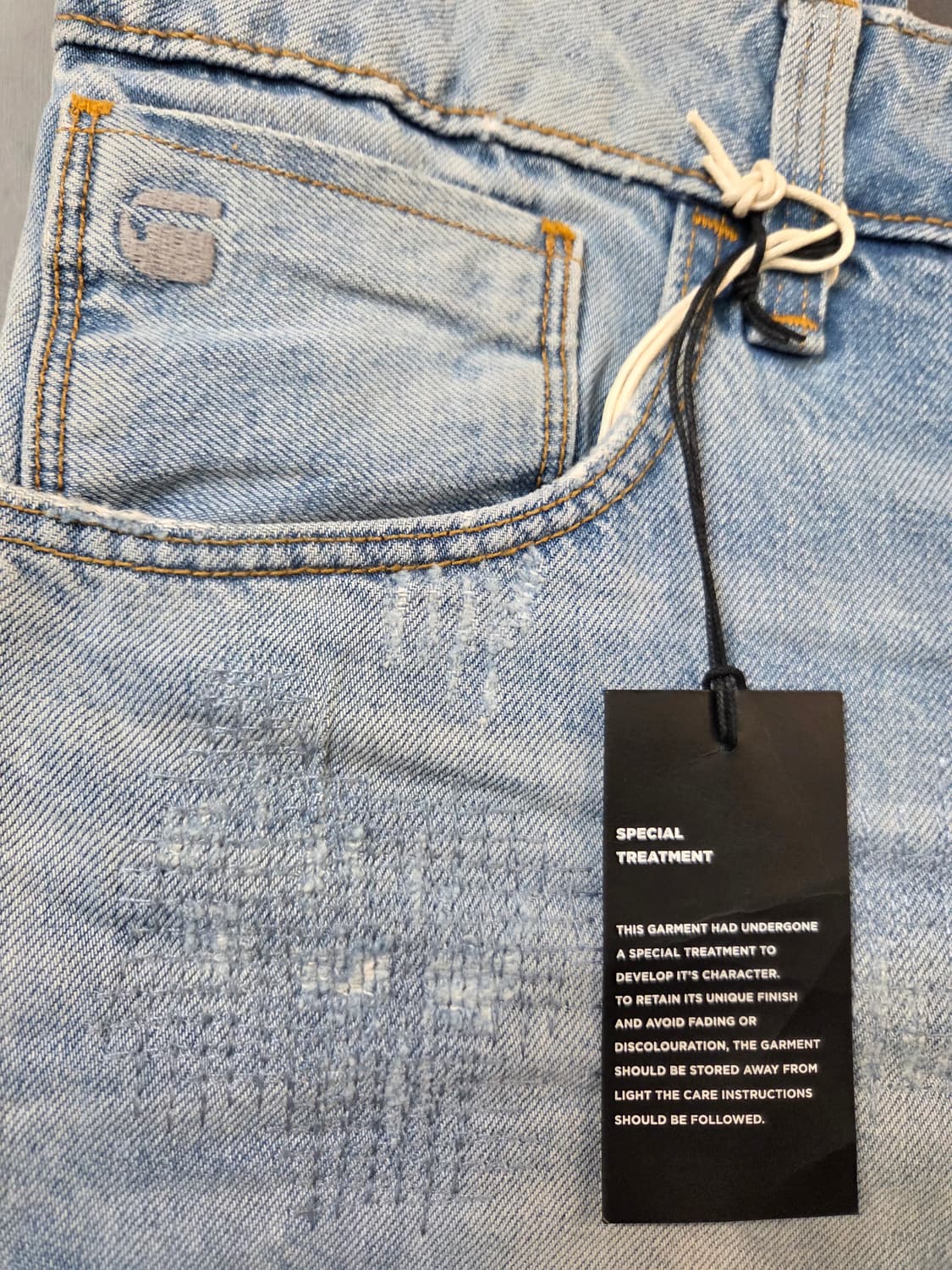 G-STAR RAW 워싱 데님 팬츠(W31/L32) 상품이미지4
