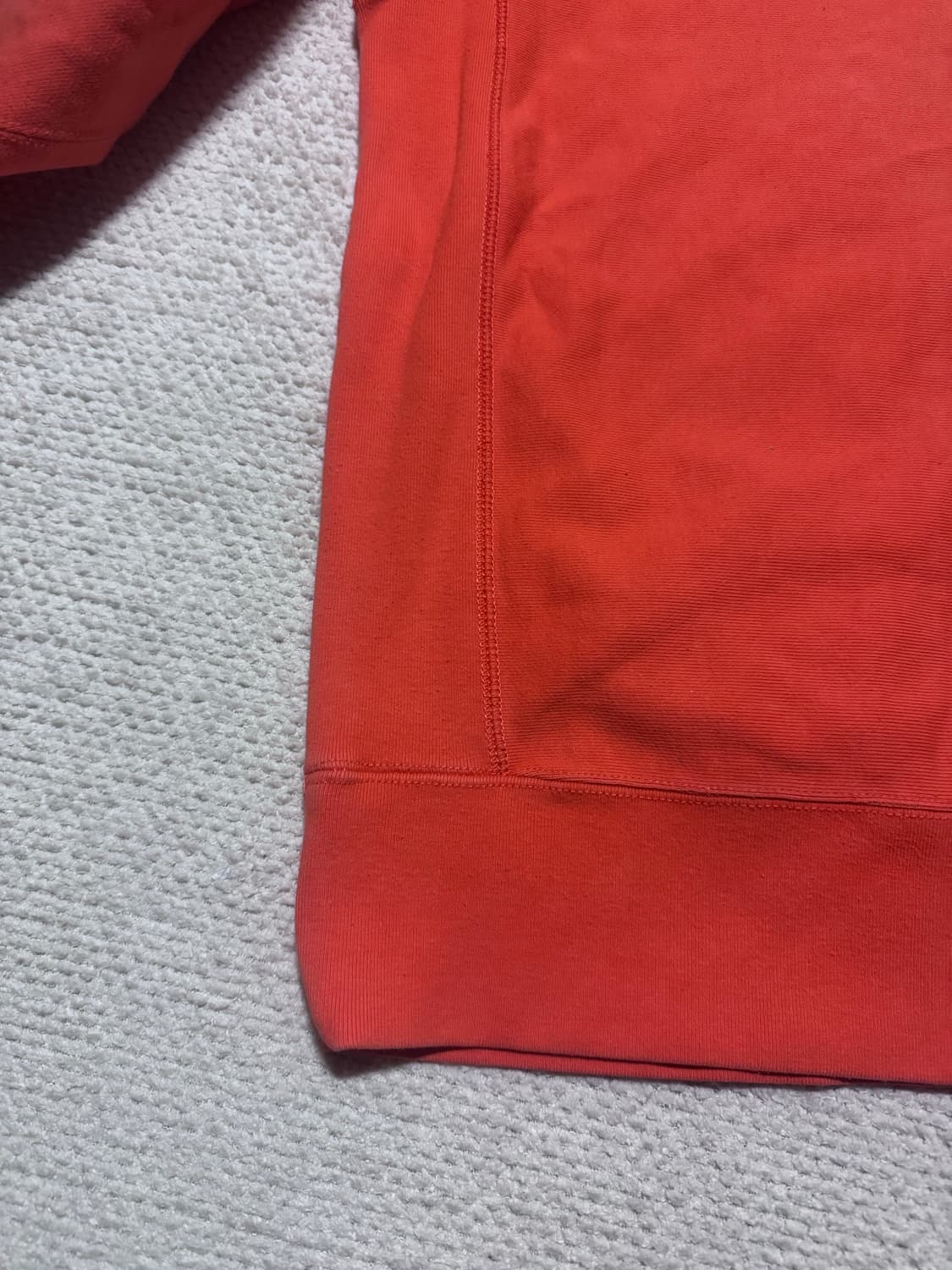 챔피언 리버스위브 오렌지 스웻셔츠 L 상품이미지5