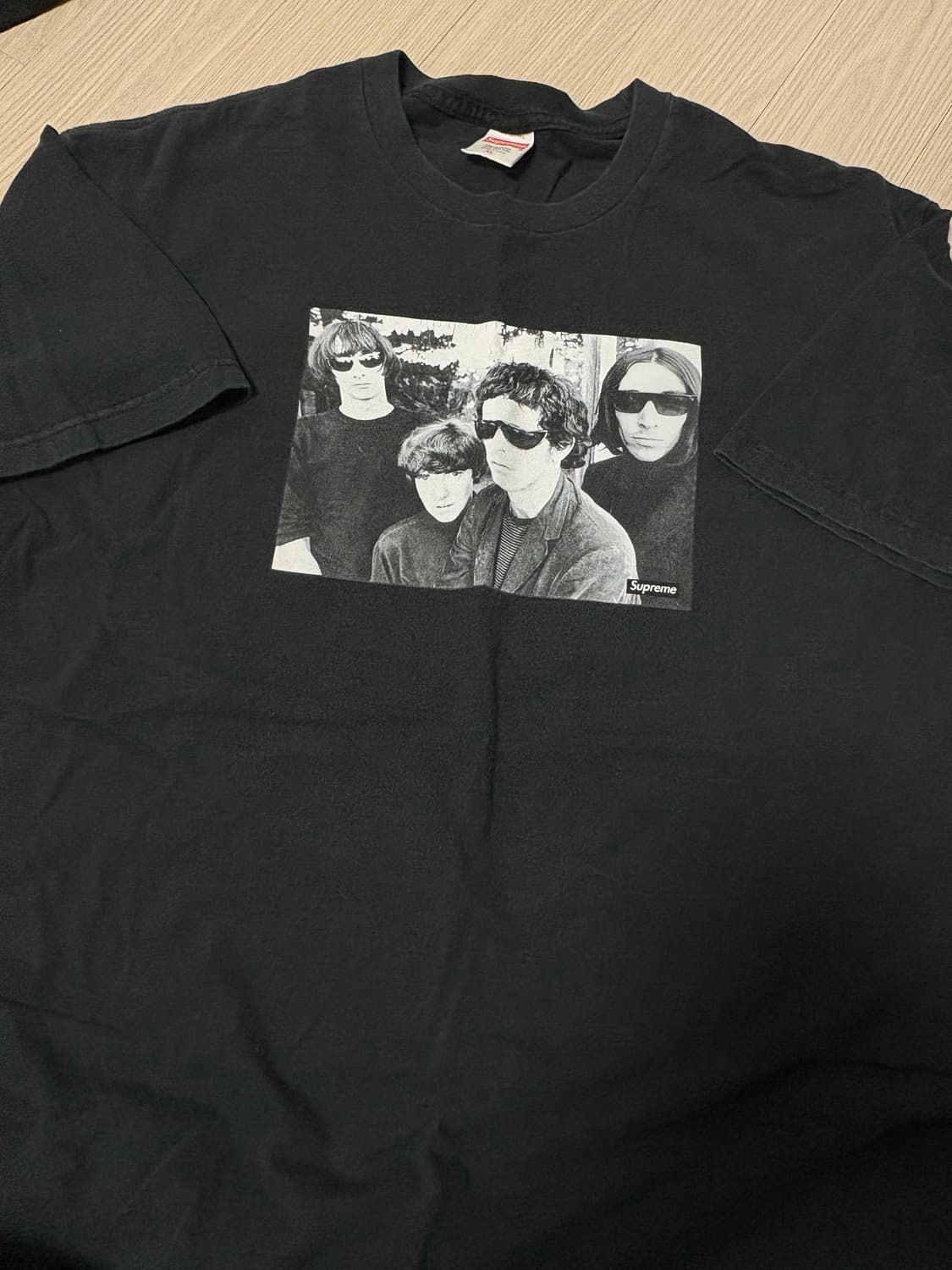 슈프림 더 벨벳 언더그라운드 반팔 xl 상품이미지1