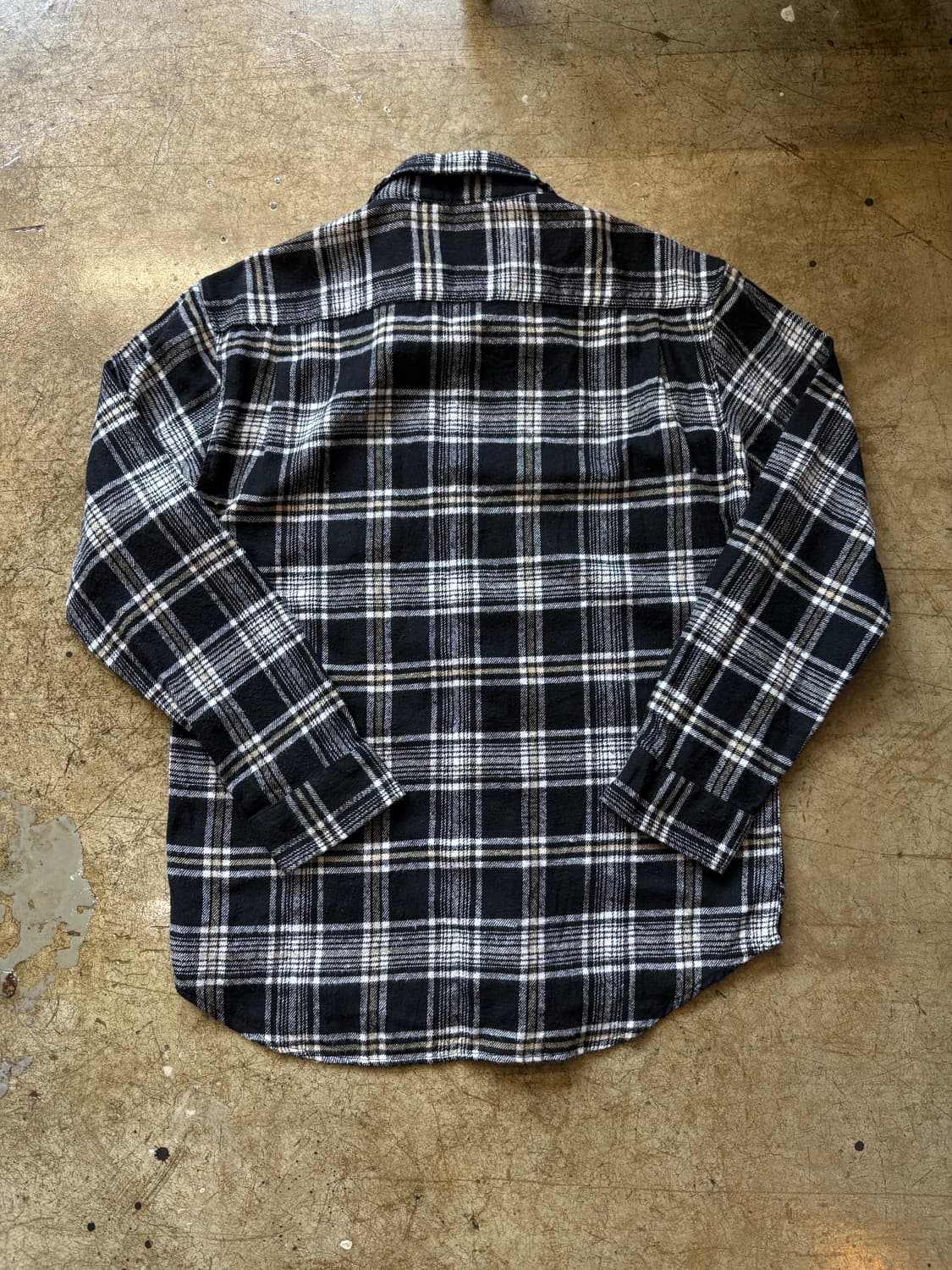 퍼스트 다운 빈티지 체크 플란넬 셔츠 상품이미지5