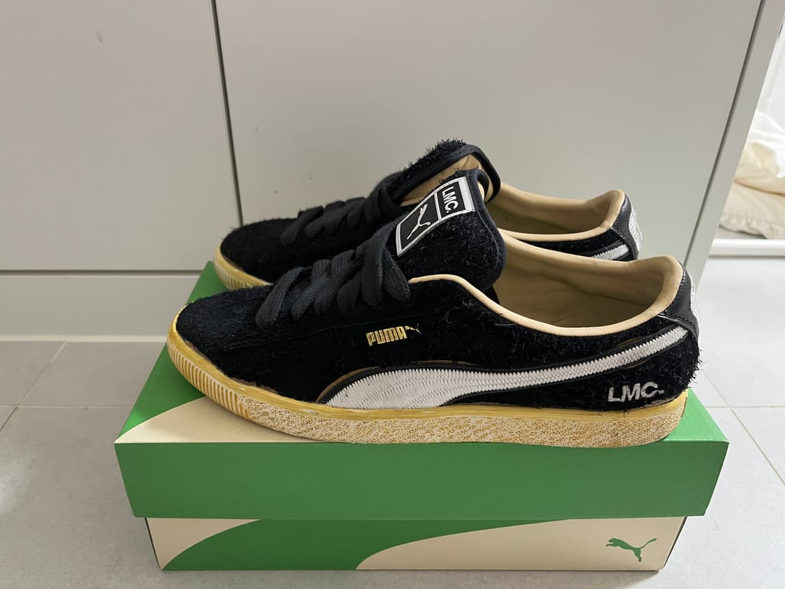 푸마 x LMC 스웨이드 빈티지 블랙 280 상품이미지1