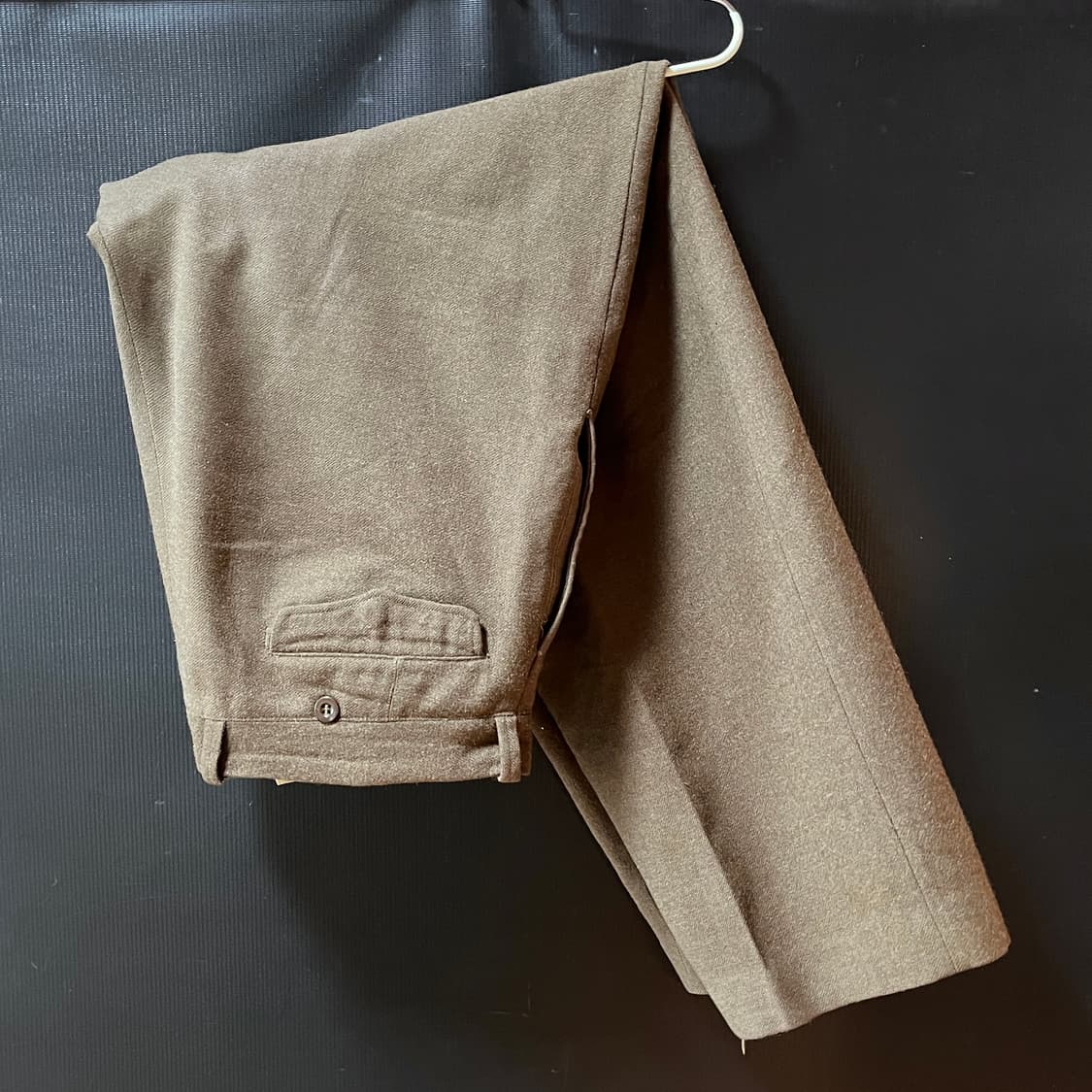 50s 프랑스 오리지널 관급 울 트라우저 상품이미지8