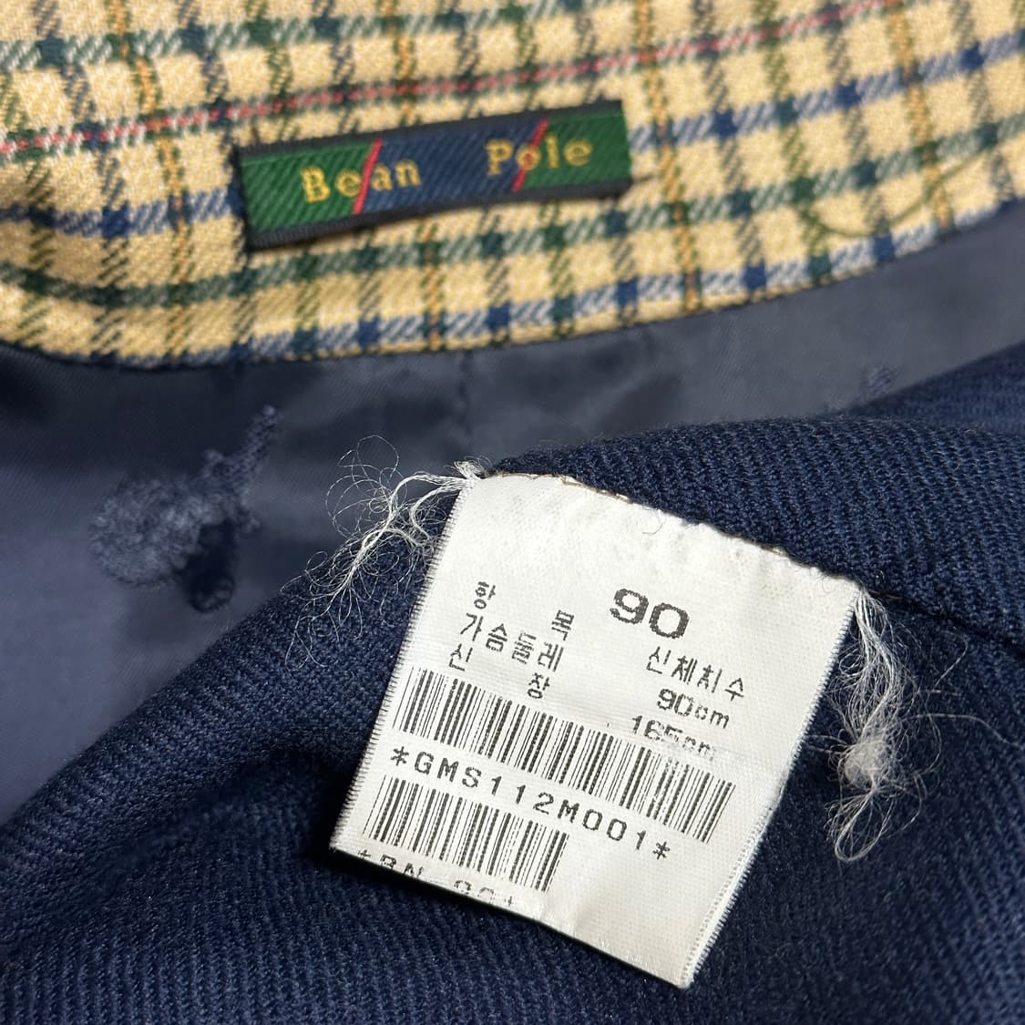 빈폴 체크 집업 자켓 상품이미지6