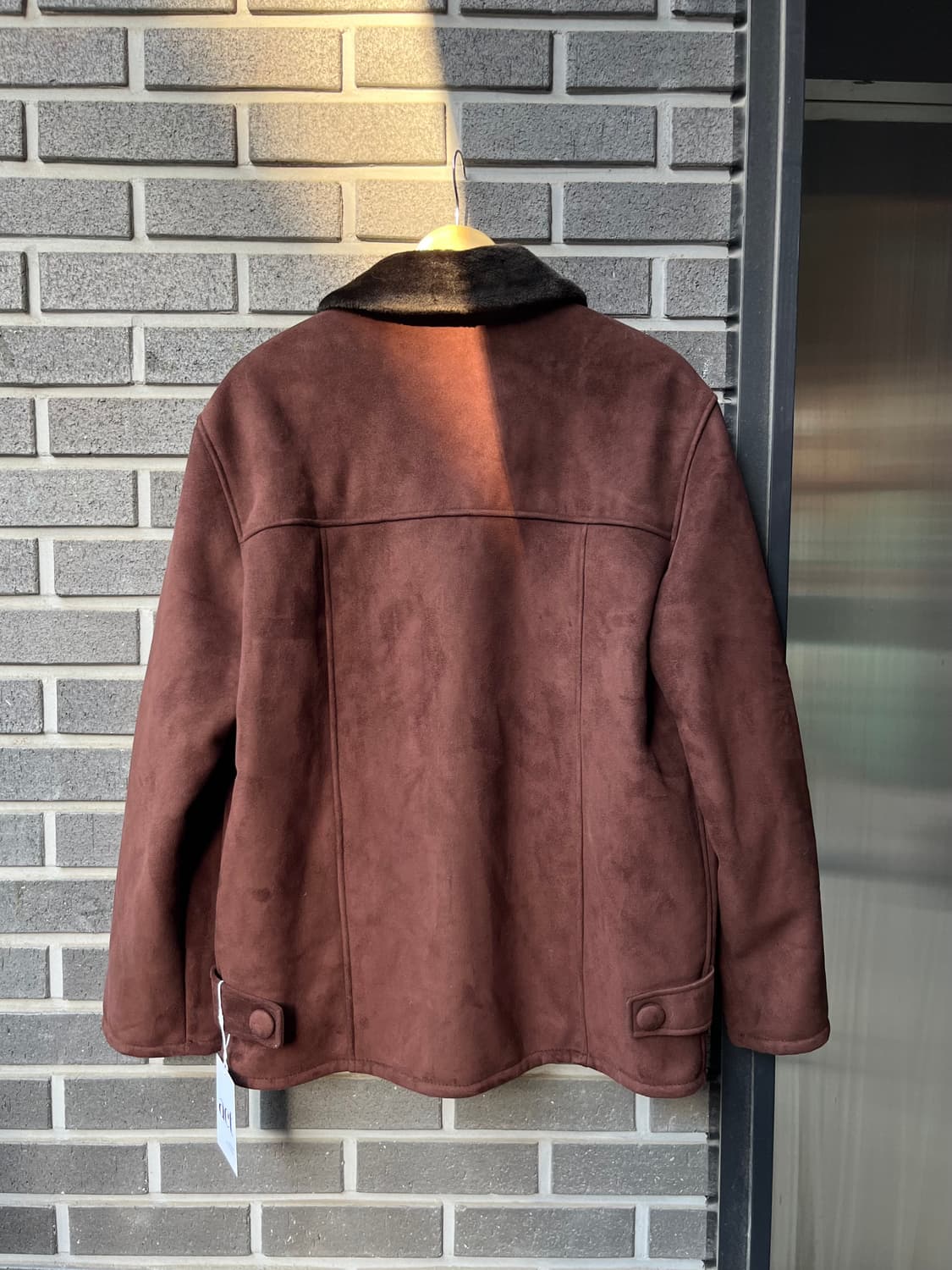 시어링자켓 다크 브라운 상품이미지8