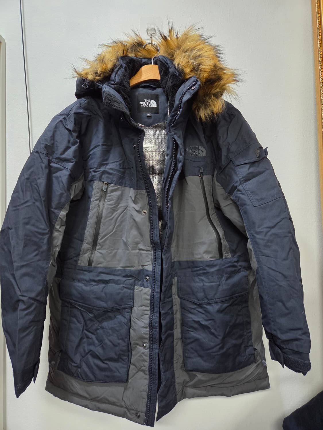 노스페이스 클라우스 구스다운 패딩 파카 대장급 110 상품이미지1