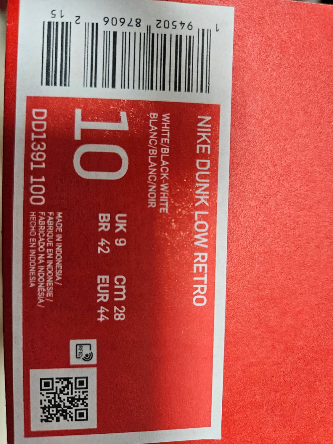 나이키 덩크로우 범고래 280 상품이미지2