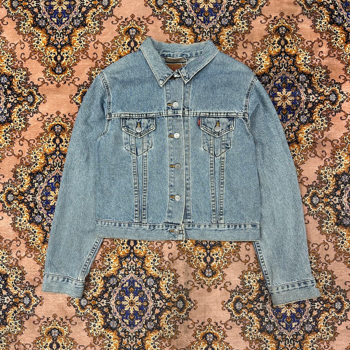 90s USA 리바이스 77597 트러커 자켓 상품이미지2