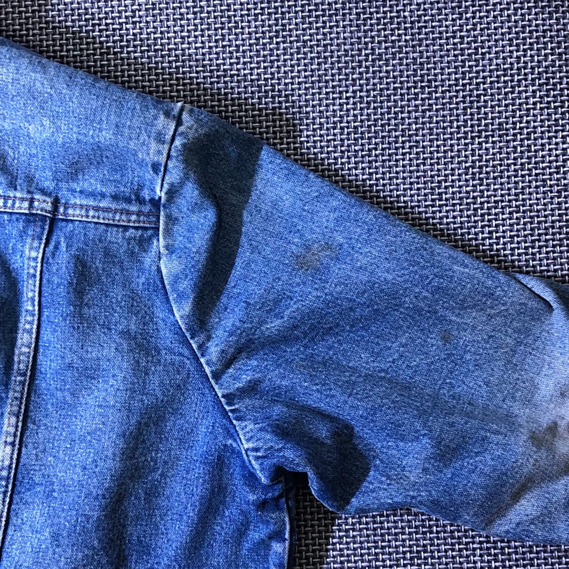 쉐르파 데님 트럭커 자켓 상품이미지6