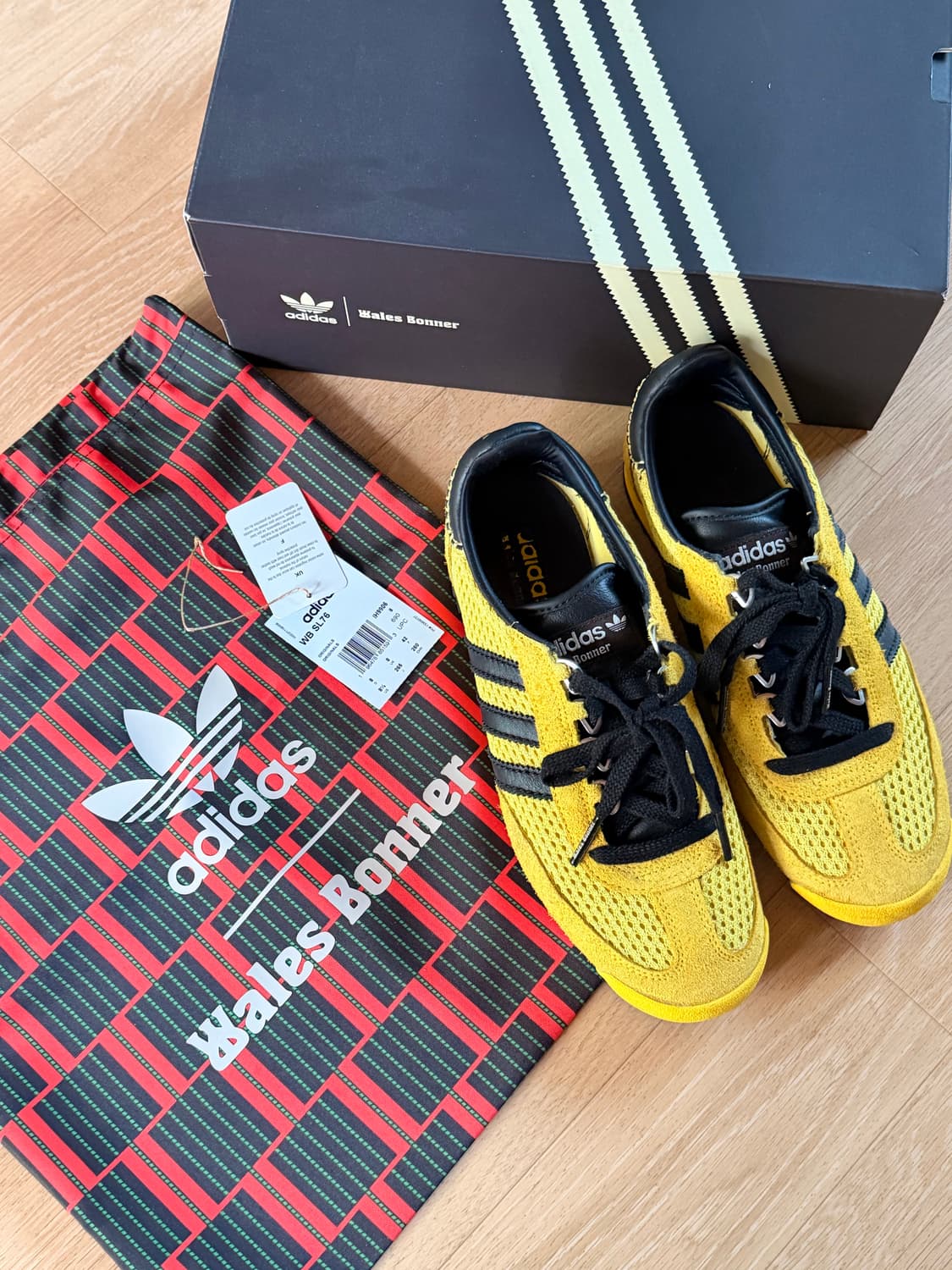 아디다스 웨일즈 보너 SL76 옐로우 265mm 상품이미지1