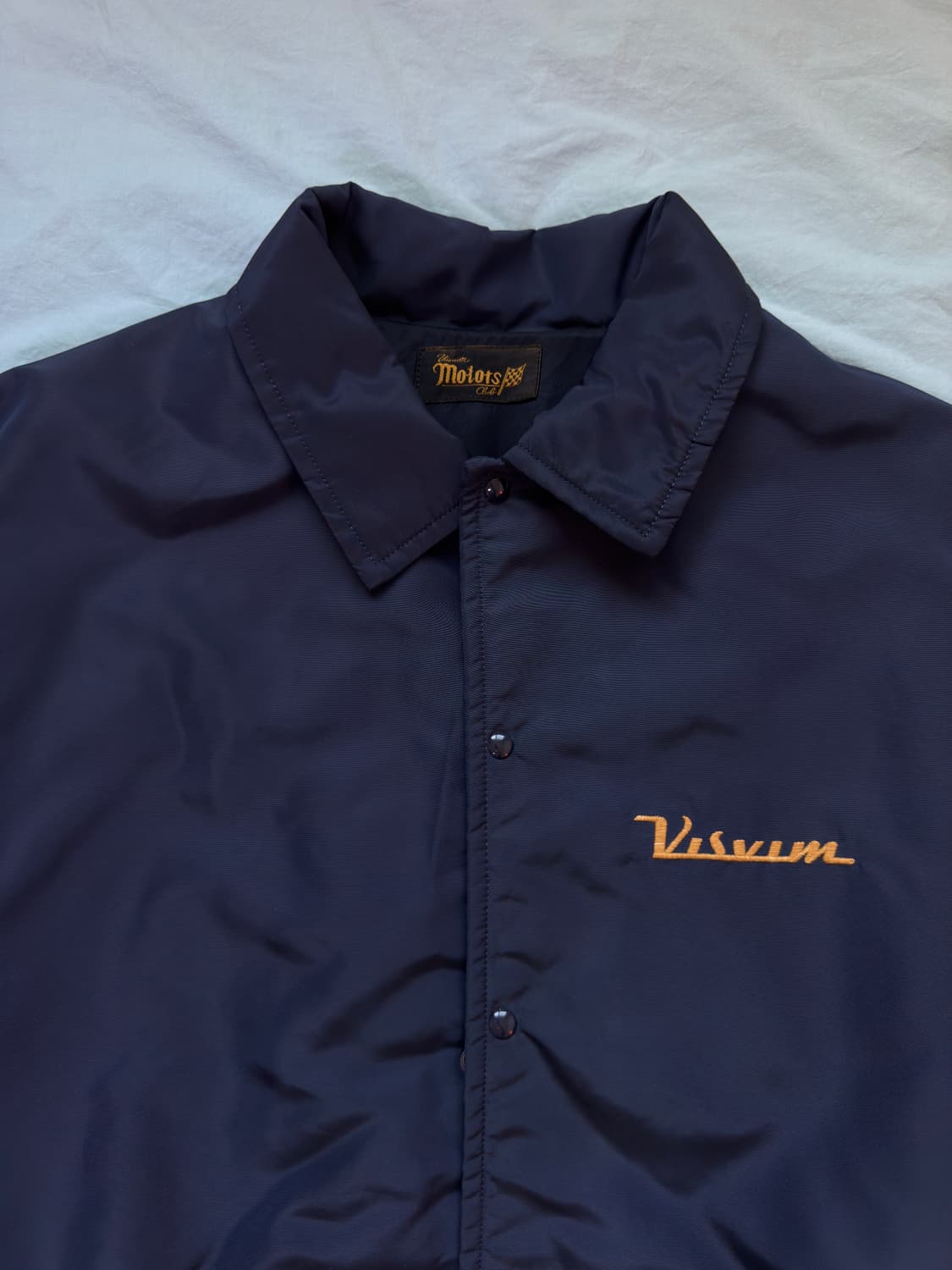 비즈빔 25AW 모터스 클럽 한정 코치자켓 네이비 상품이미지9