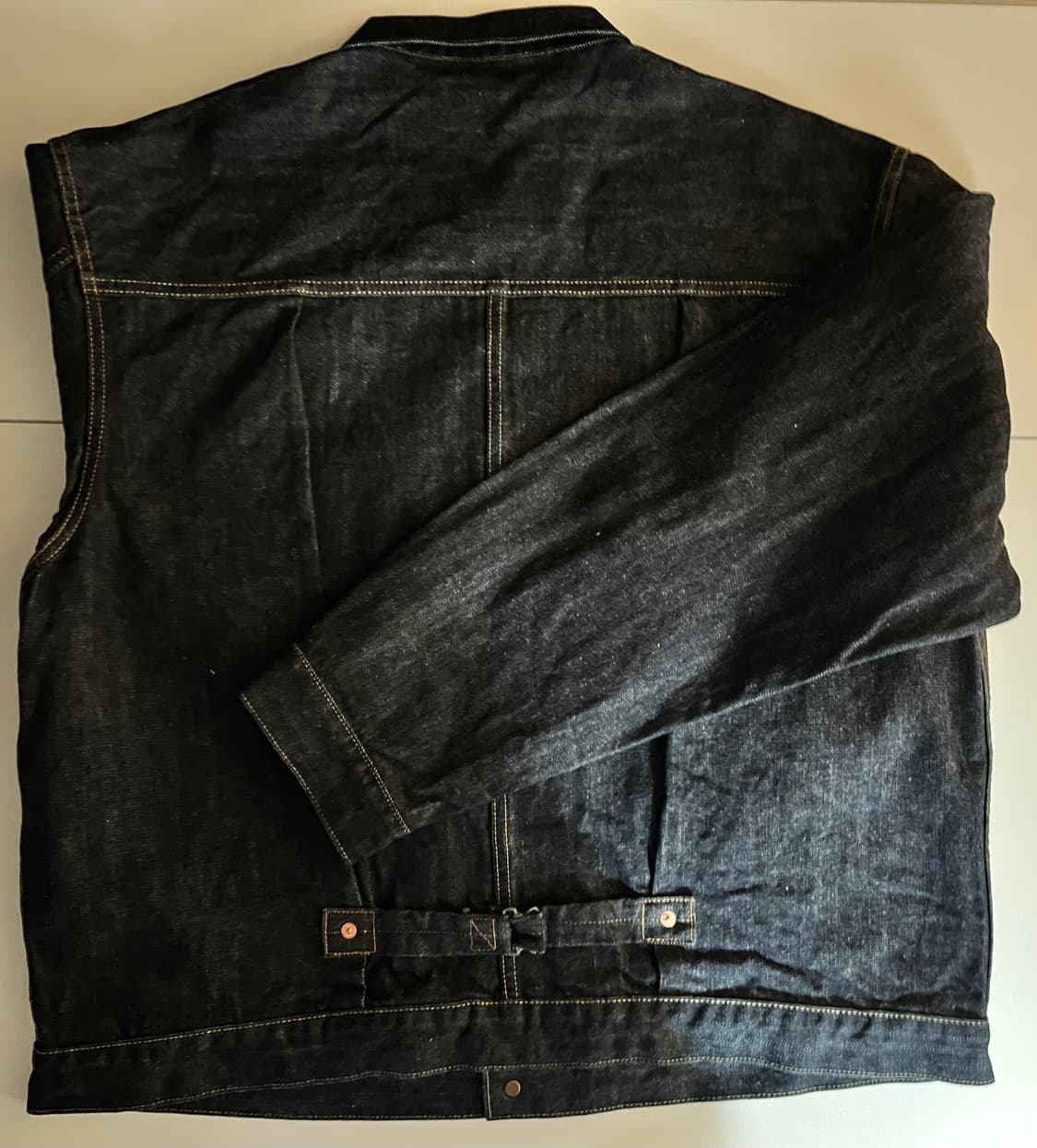 캐피탈 14온즈 데님 1ST 원 워시 자켓 인디고 상품이미지2