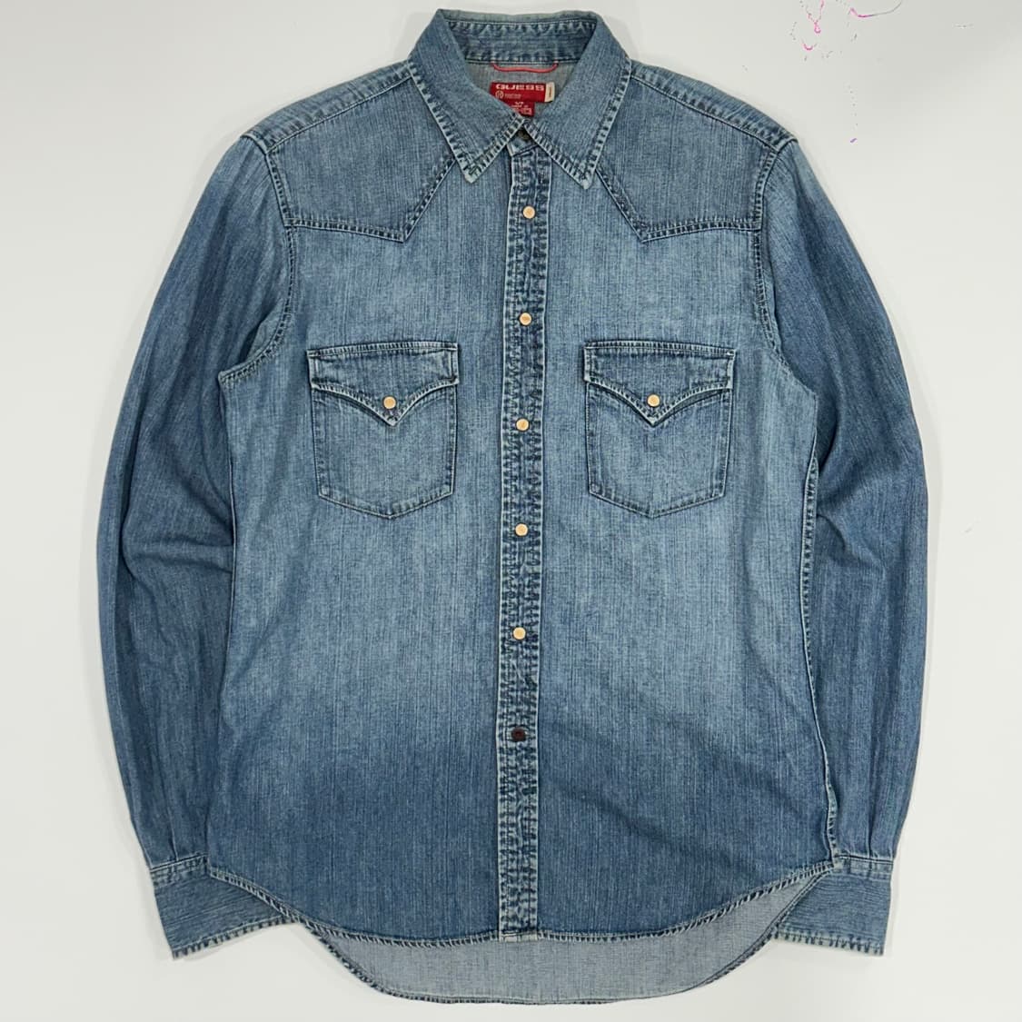 Guess 게스 데님 투포켓 셔츠  상품이미지3