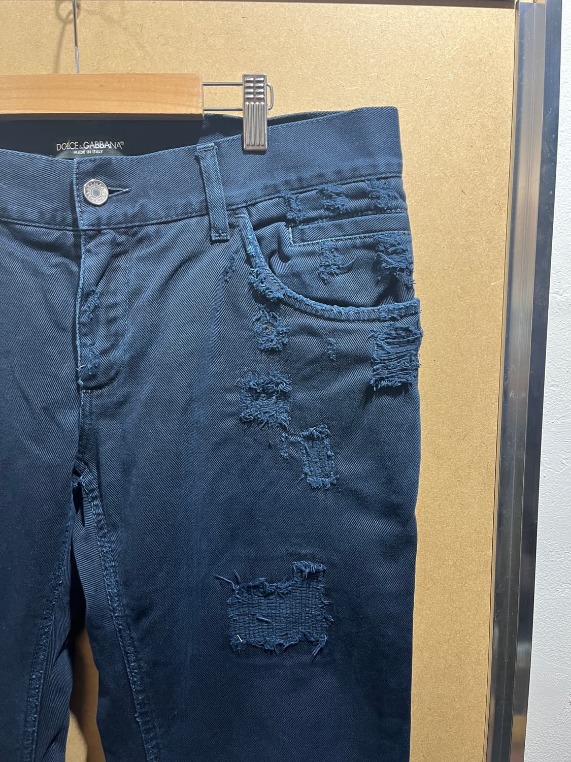돌체앤 가바나 데미지 데님팬츠 상품이미지3