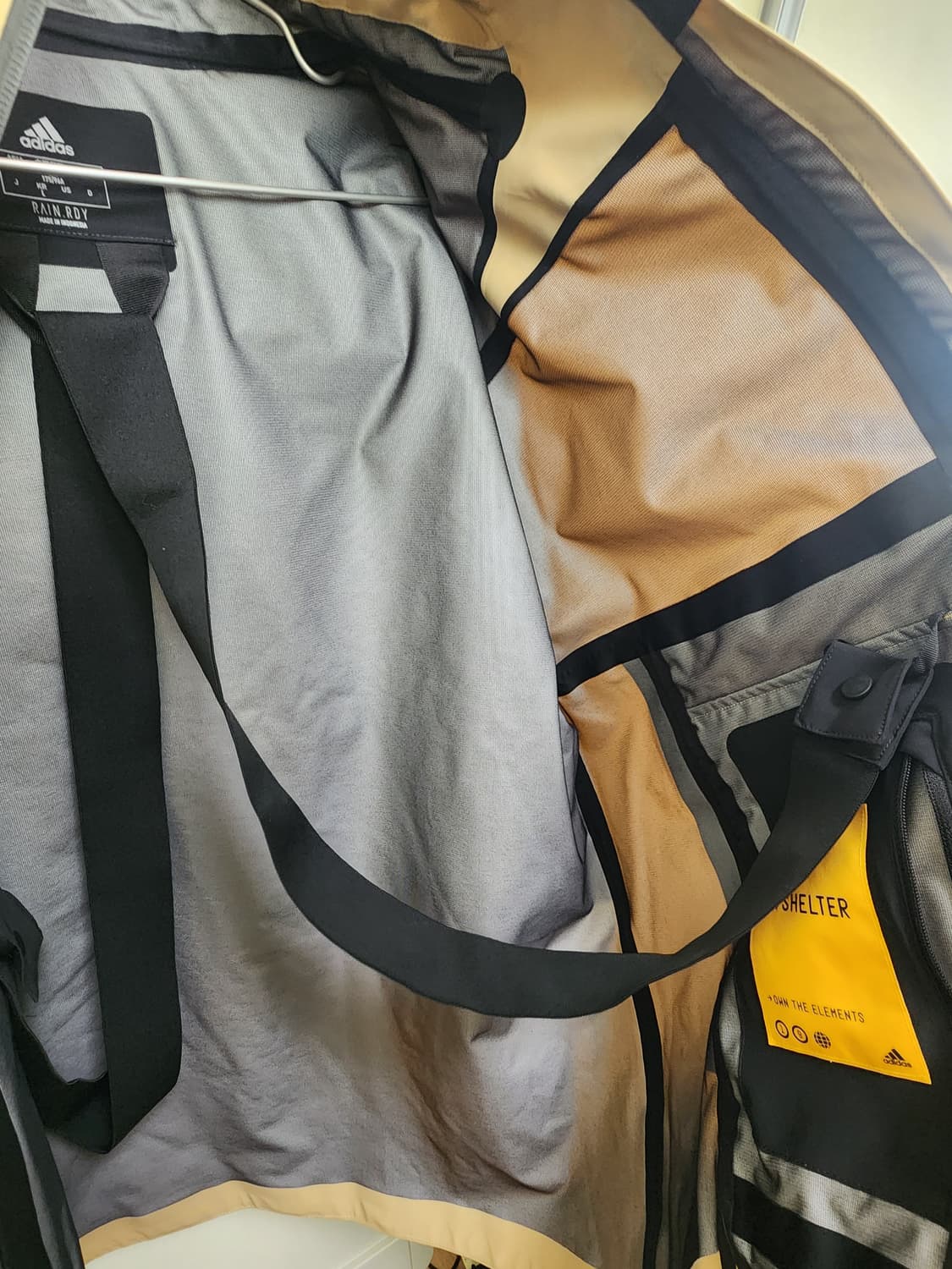 아디다스 마이쉘터 방수 바람막이 자켓 L 100 ( 상품이미지5