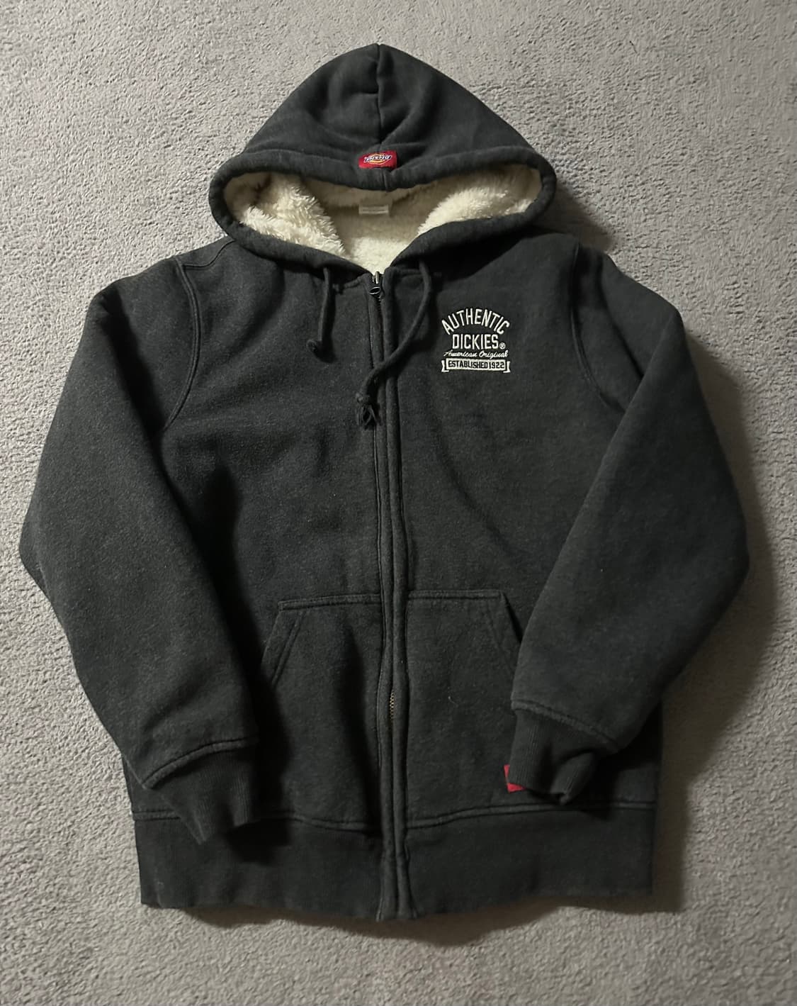 Dickies 양털 후드집업 S 상품이미지1