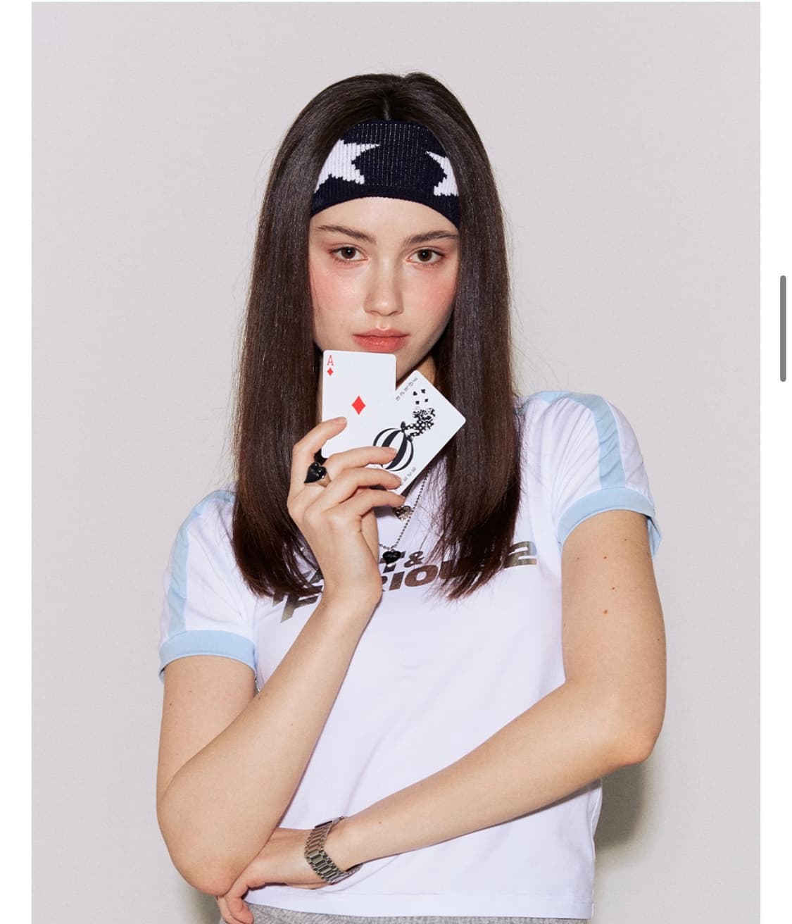 라츠유 벨라 헤드 밴드 네이비 상품이미지2