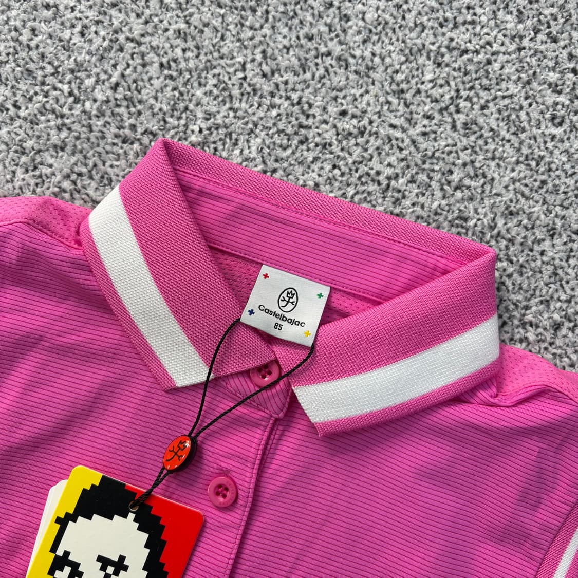 85 새상품 까스텔바작 민소매 티셔츠 0309J 상품이미지2