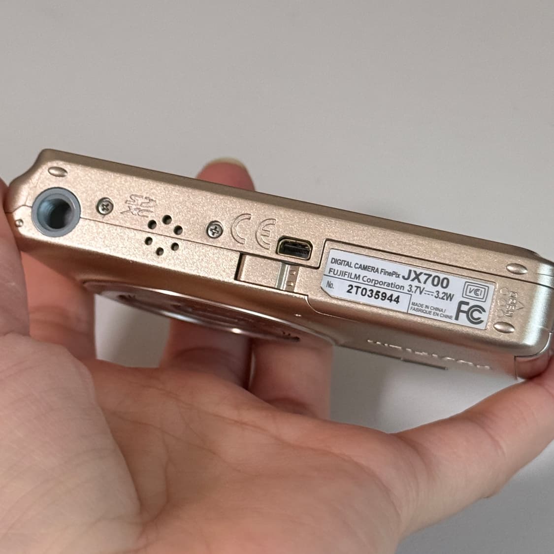 후지필름 파인픽스 JX700 빈티지 디카 디지털카메라 골드 상품이미지8