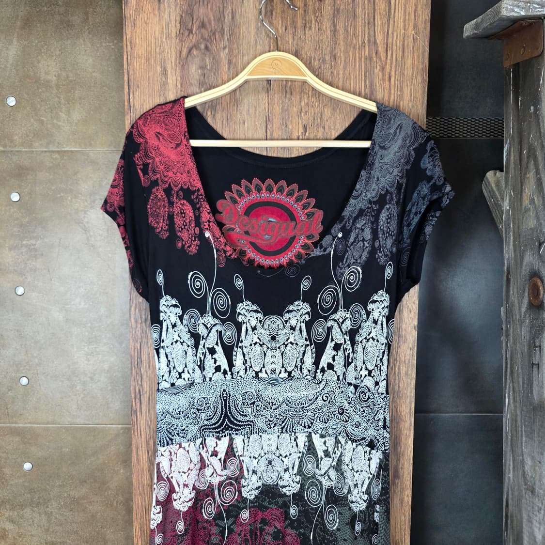 Desigual 시그니처 그래픽 보헤미안 원피스 상품이미지2