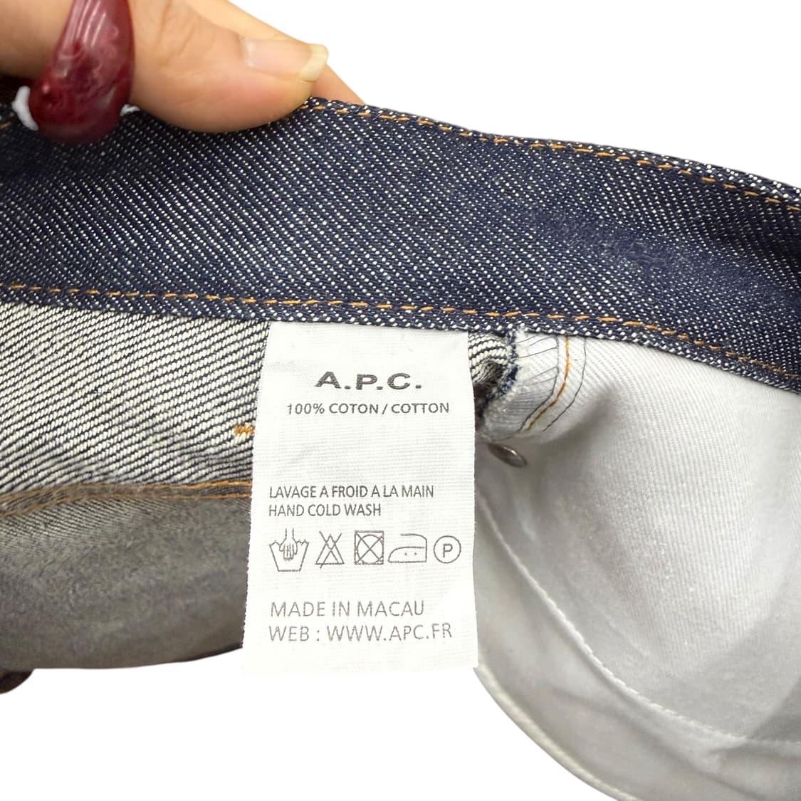 A.P.C. 아페쎄 데님 미니스커트 상품이미지5