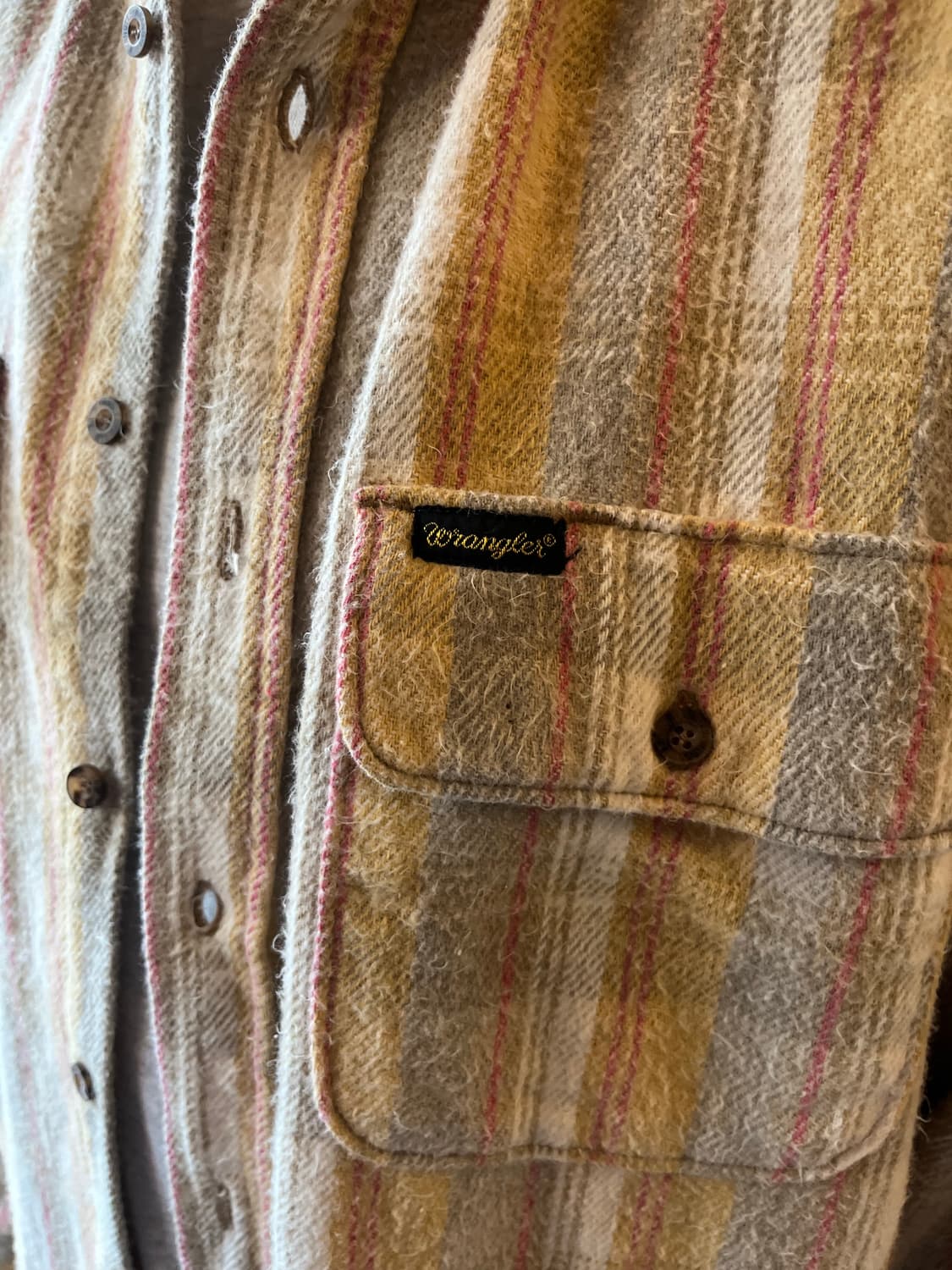 Wrangler “Spirit of America” 울터치 플란넬 셔츠 상품이미지3