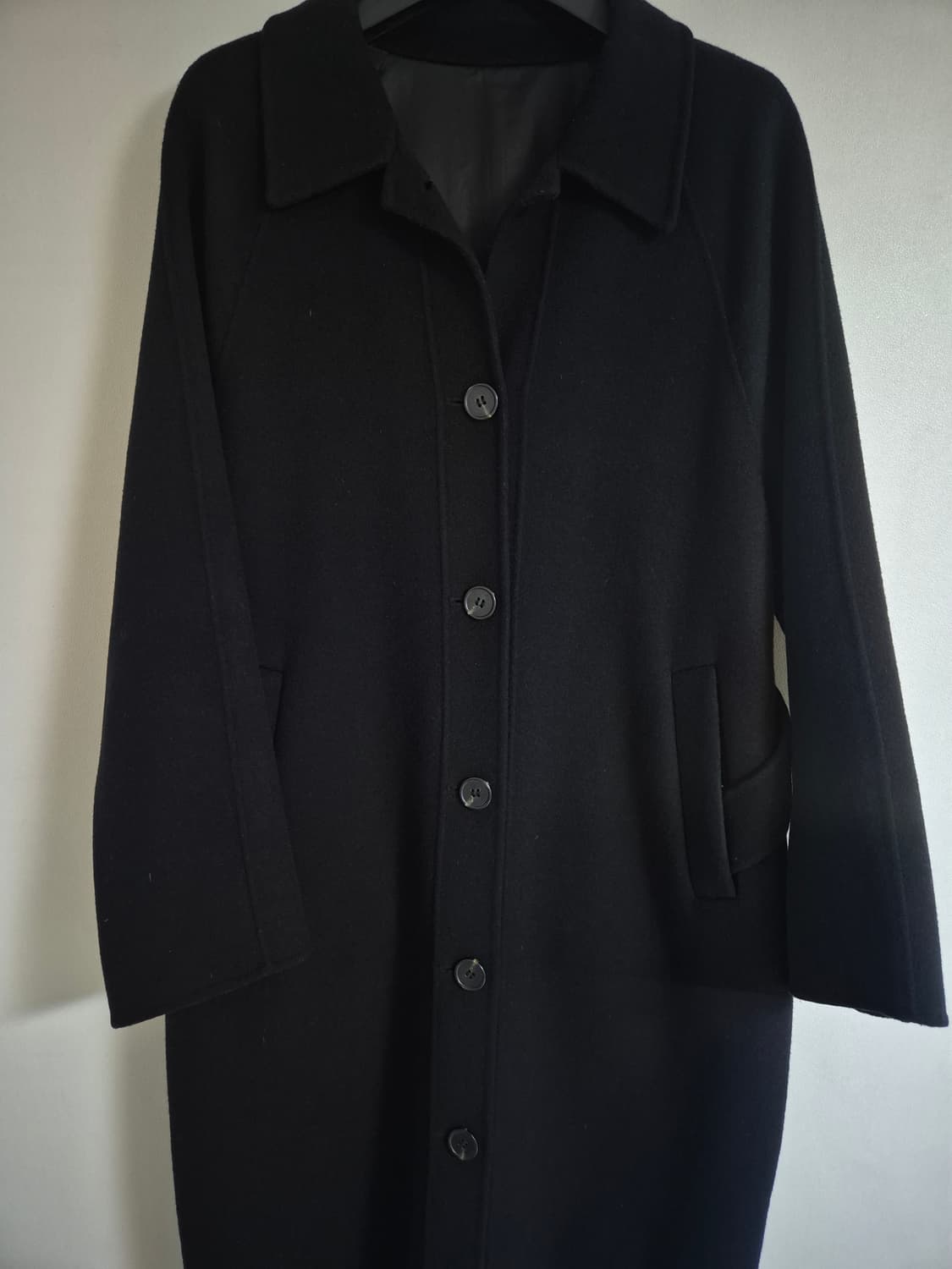 무신사 스탠다드 우먼 캐시미어 발마칸 로브 코트 상품이미지2