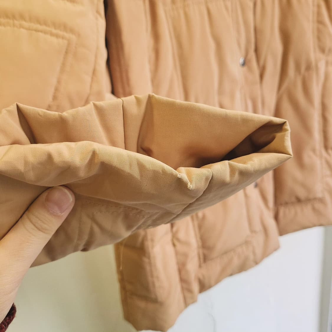 Cecioucela 머스터드 덕다운 하프패딩 (하자 세일) 상품이미지10