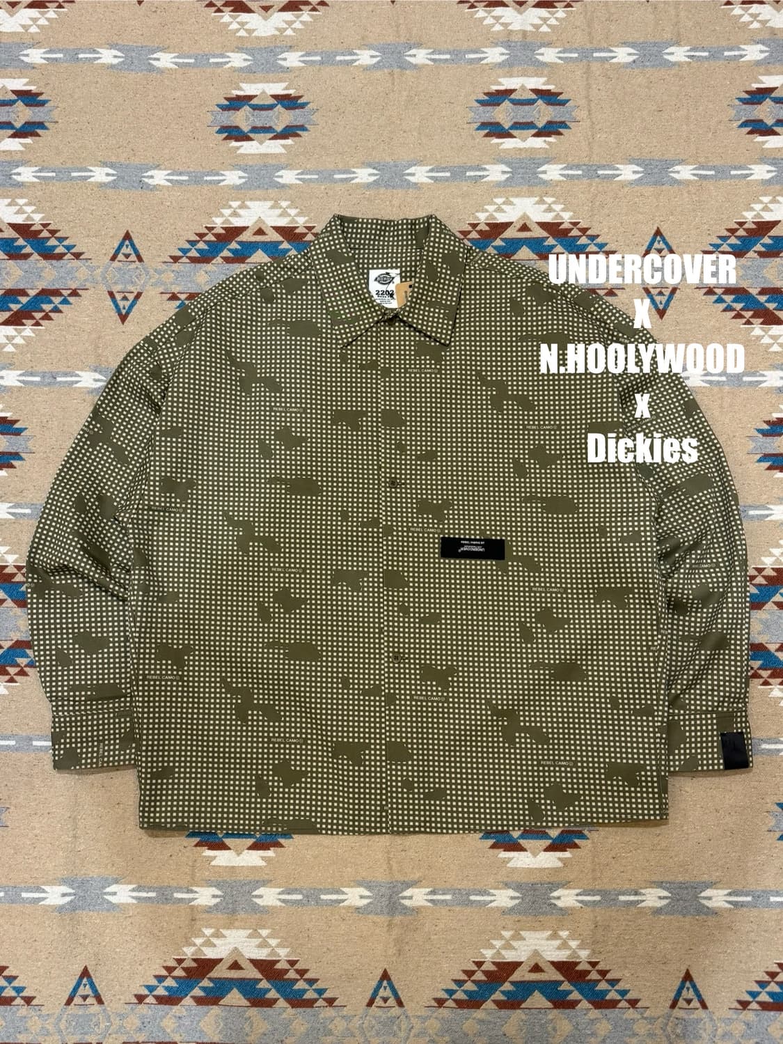 🖤연말할인🖤[40][L] 언더커버 x 엔헐리우드 x 디키즈 워크셔츠 상품이미지1