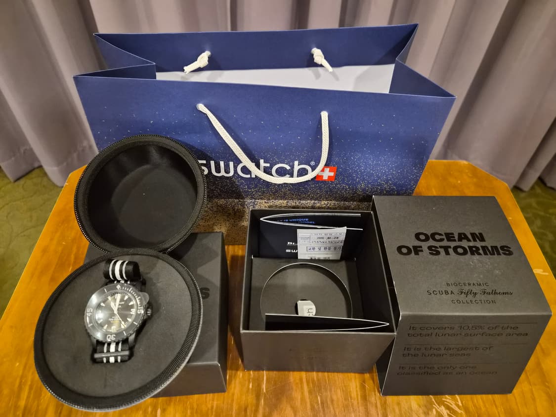 블랑팡 스와치 블랙 상품이미지2