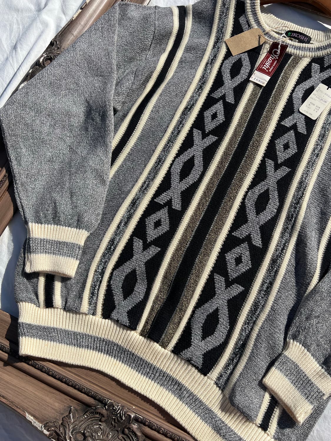 케이블 패턴 스웨터 상품이미지3