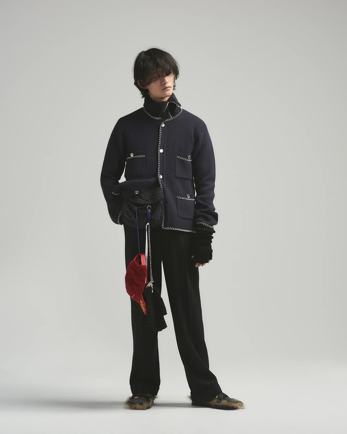 Bed j.w ford 25aw 가디건 사이즈1 상품이미지1