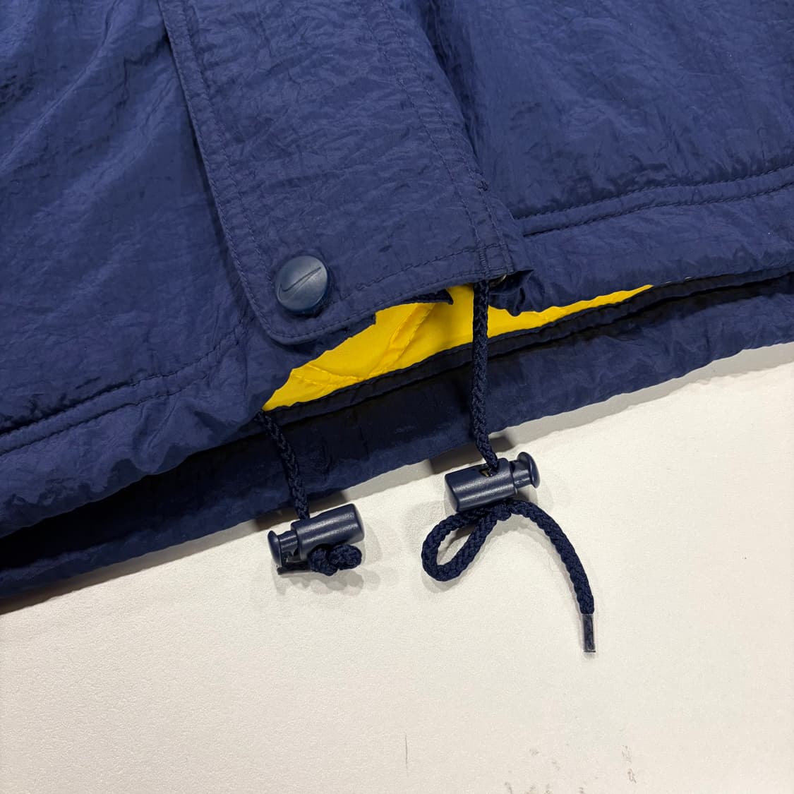 [L] 올드 나이키 빅스우시 돕바 패딩 네이비 B851 상품이미지6