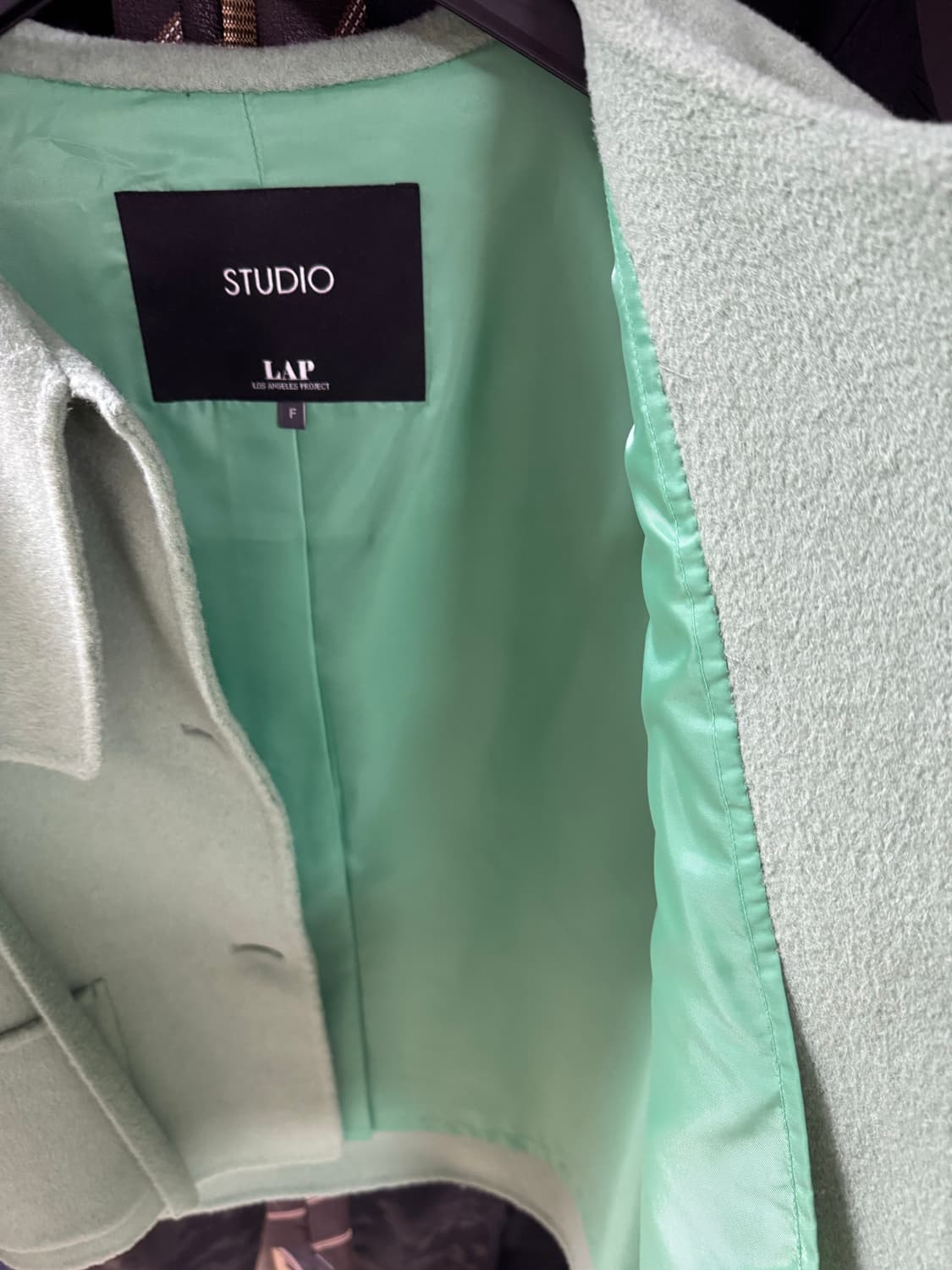STUDIO LAP 민트 크롭 자켓 상품이미지3