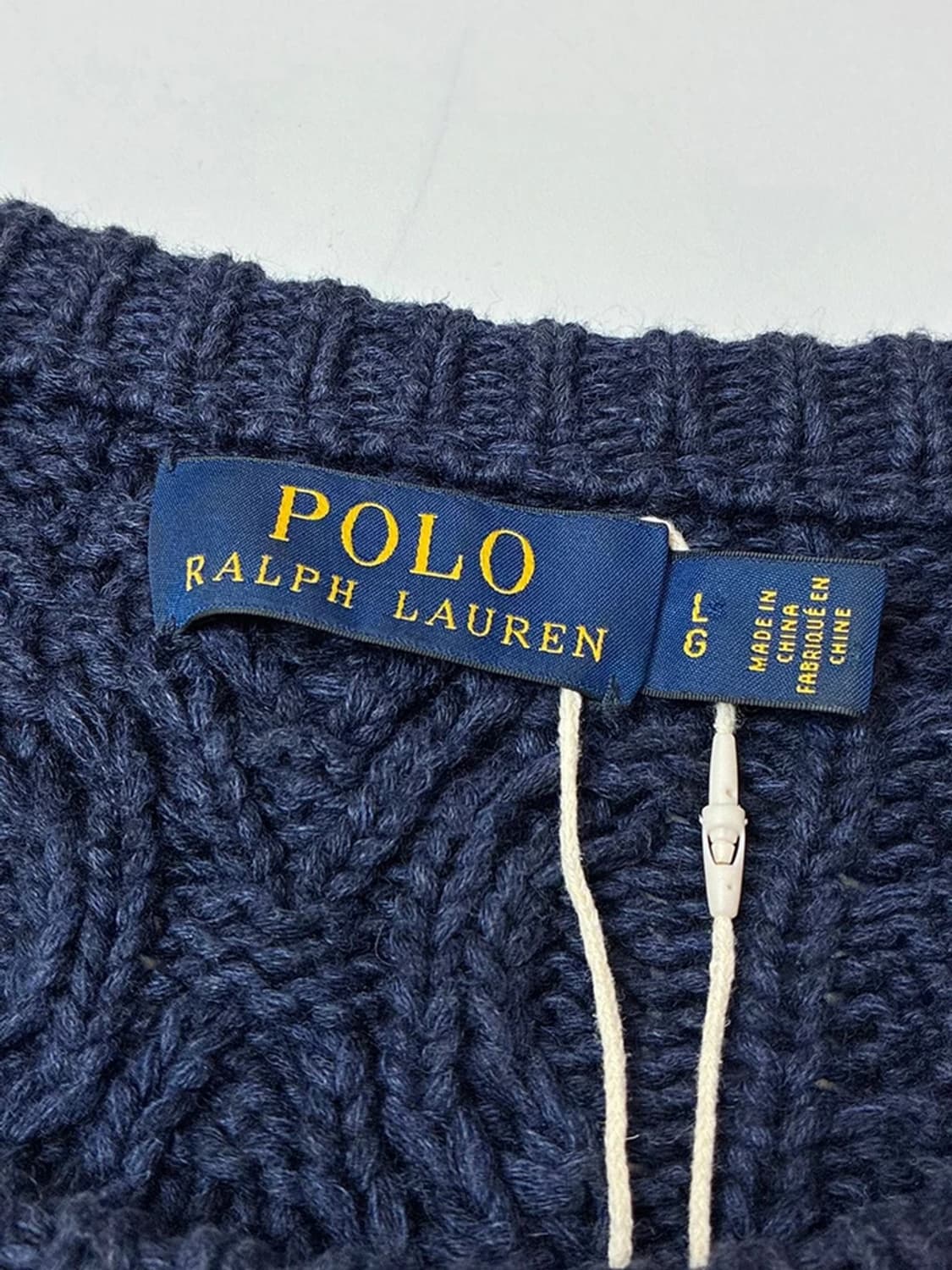 폴로 랄프로렌 캐시미어 코튼 꽈배기 니트 PN5119 상품이미지5