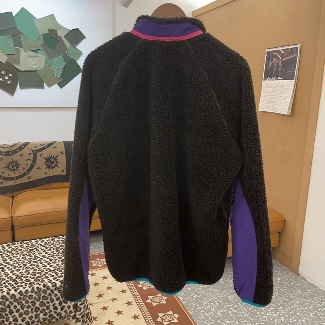 뉴에라 올드스쿨 레트로 키치 컬러매치 후리스 자켓 100 C09698 상품이미지4