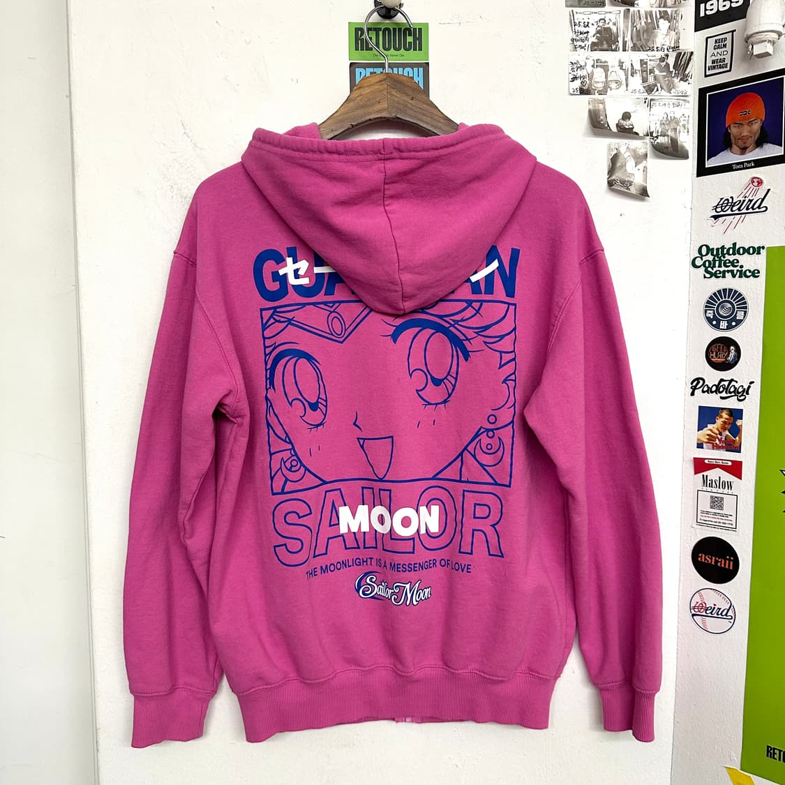 세일러문 오피셜 후드 집업 상품이미지6