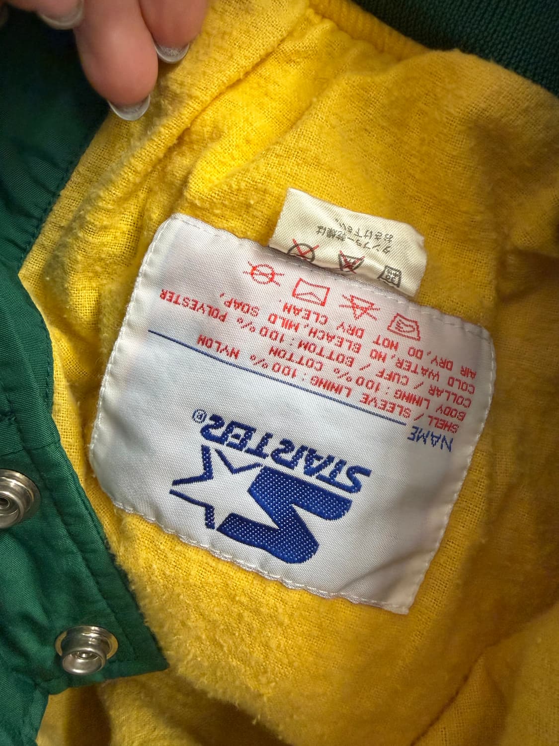 N173. 스타터 오클랜드 애슬레틱스 바시티 자켓 상품이미지3