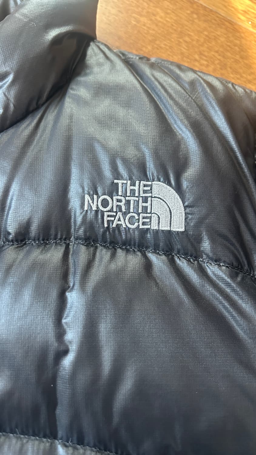 노스페이스 빈티지 숏패딩 검정 상품이미지3