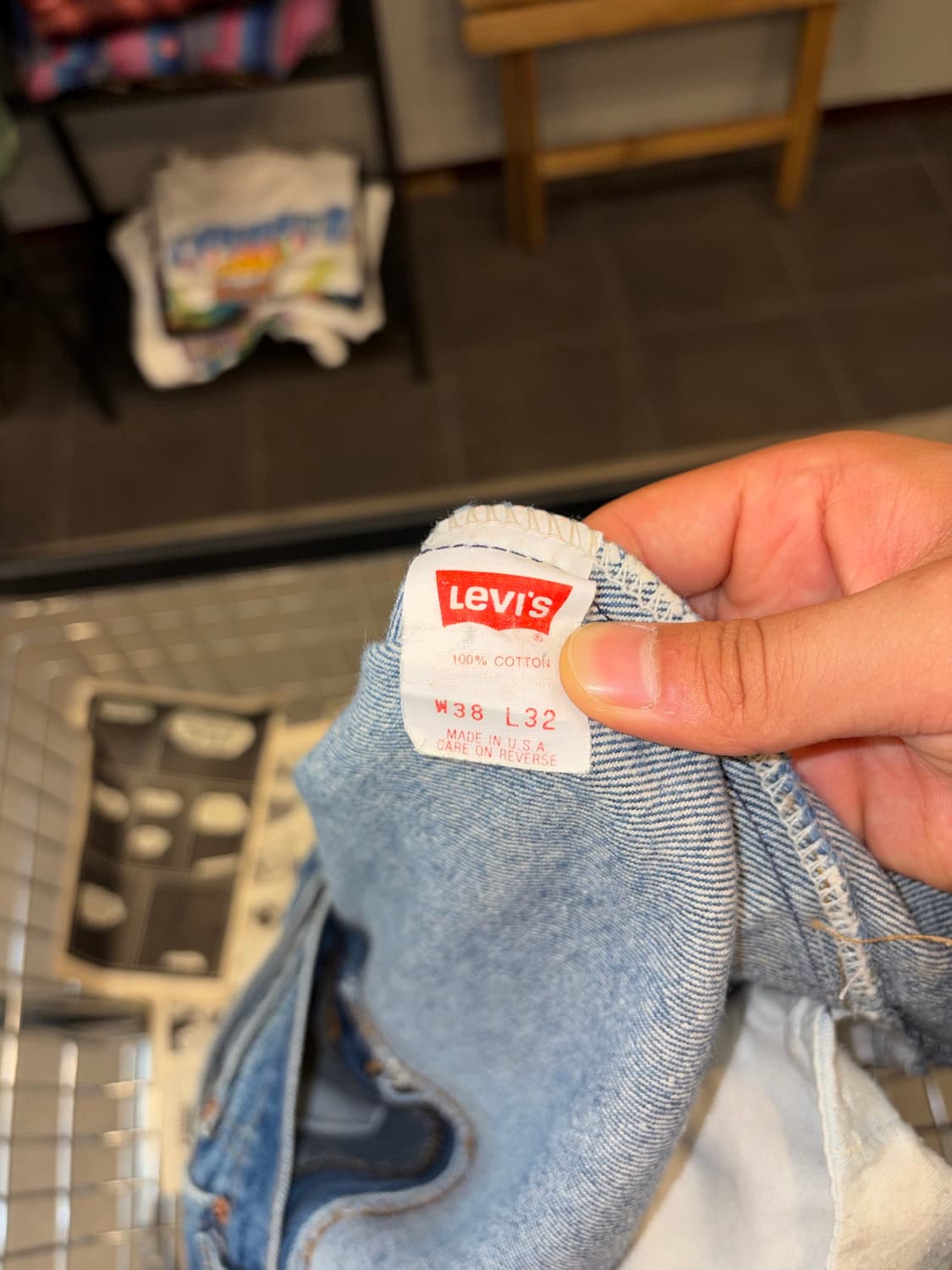 90’s Levi’s 517 USA flare denim pants  상품이미지10