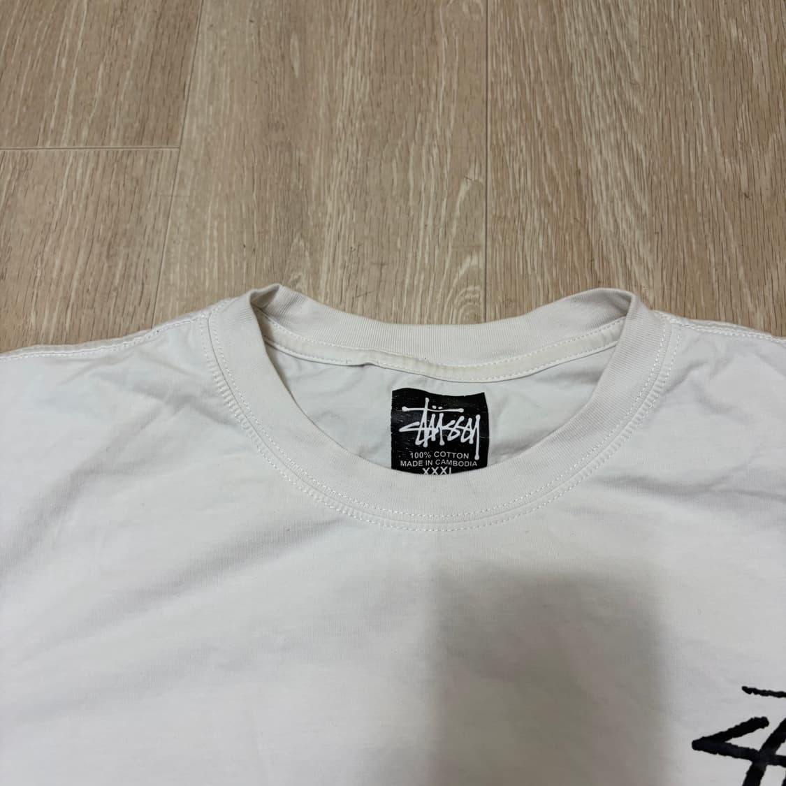 스투시 플라워 빅로고 반팔티 3XL  상품이미지6