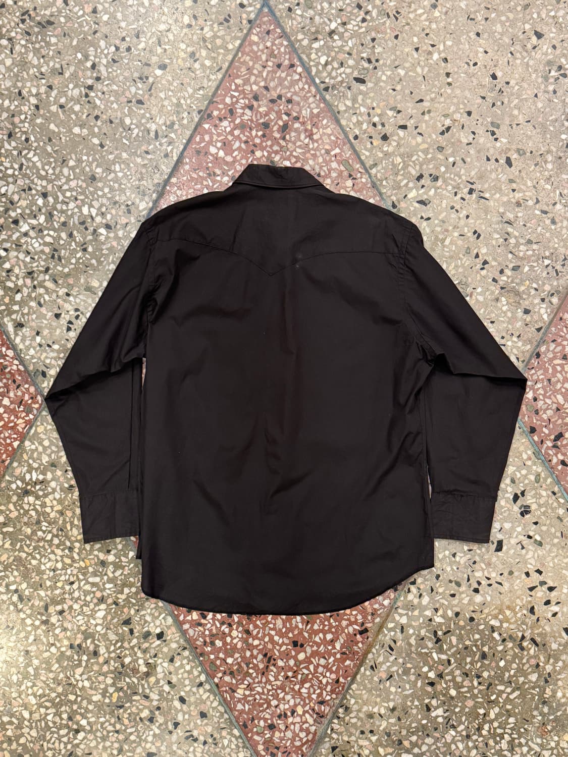 랭글러 웨스턴셔츠 블랙 (18) 상품이미지5