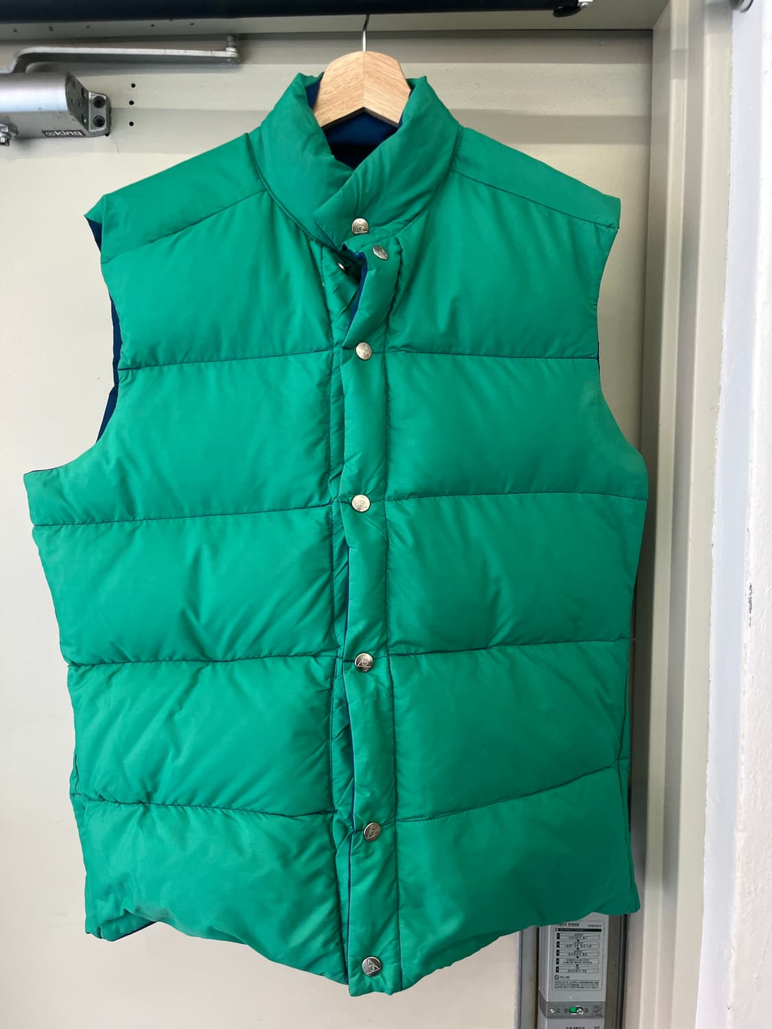 [L] 80s GERRY 리버시블 다운베스트 made in usa 상품이미지3