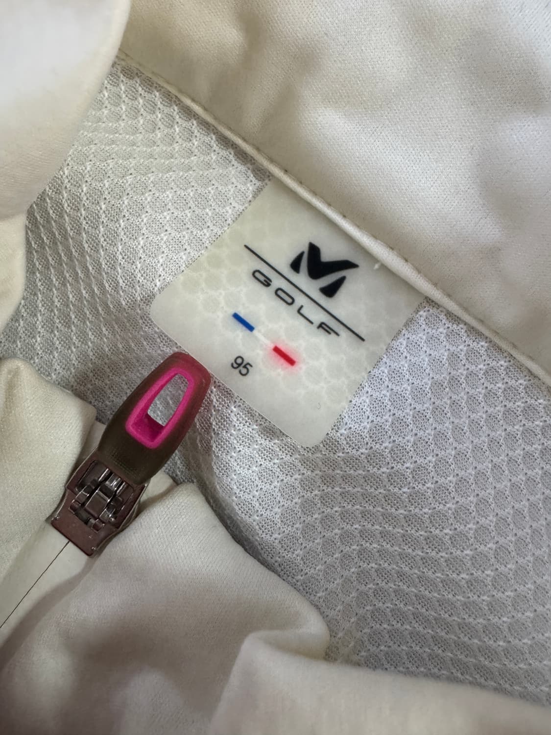 여성 밀레 골프 기능성 집업 자켓 S 상품이미지3