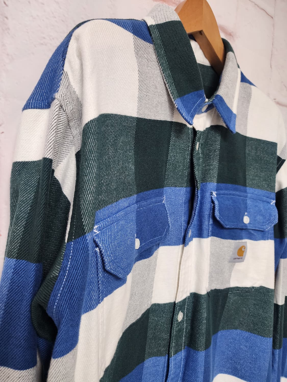 칼하트 겨울용 체크 셔츠 상품이미지4