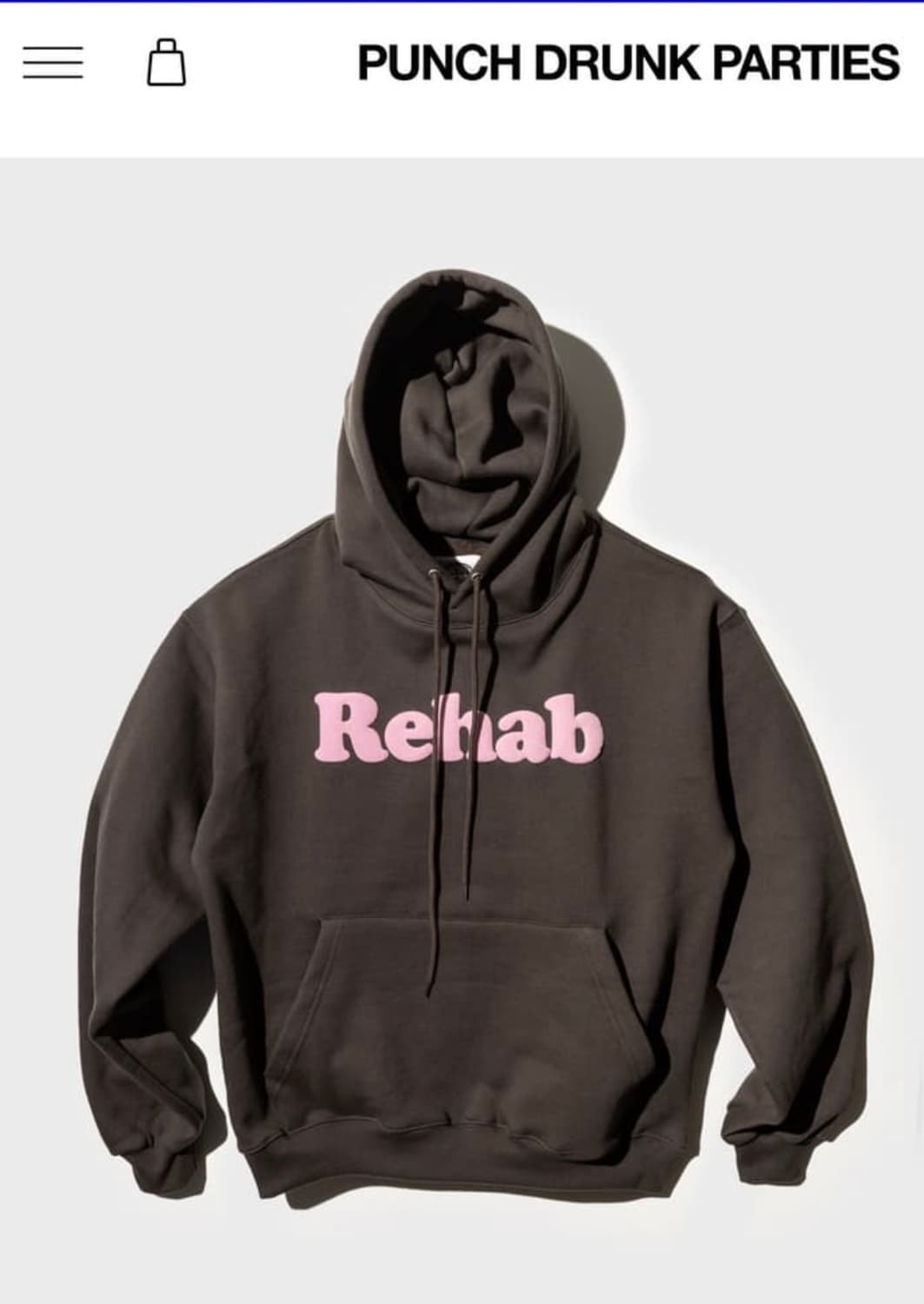 펀치드렁크파티즈 기모후드티 상품이미지1