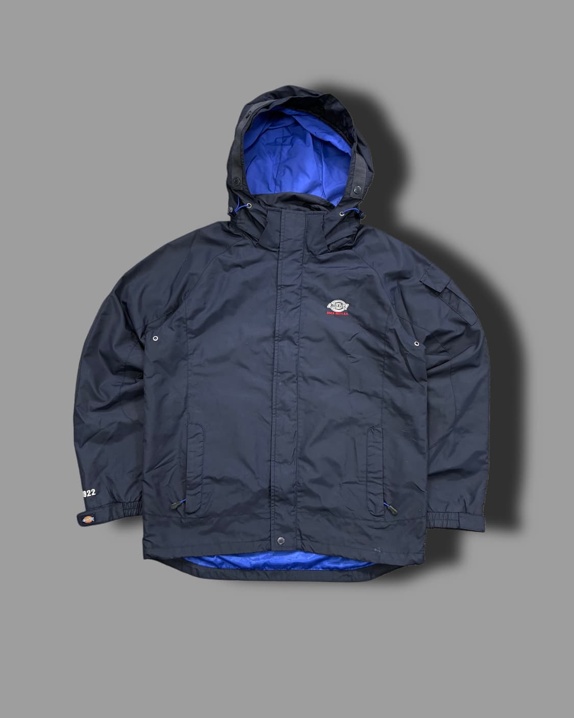 디키즈 스몰로고 네이비 바람막이 M 상품이미지4