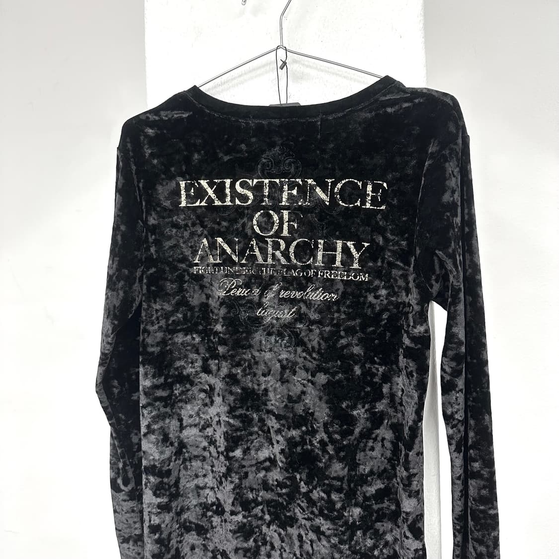 Lagust v-kei velvet long sleeve 상품이미지5